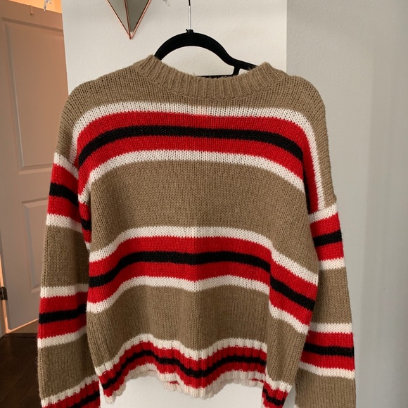Sweaters - striped sweater